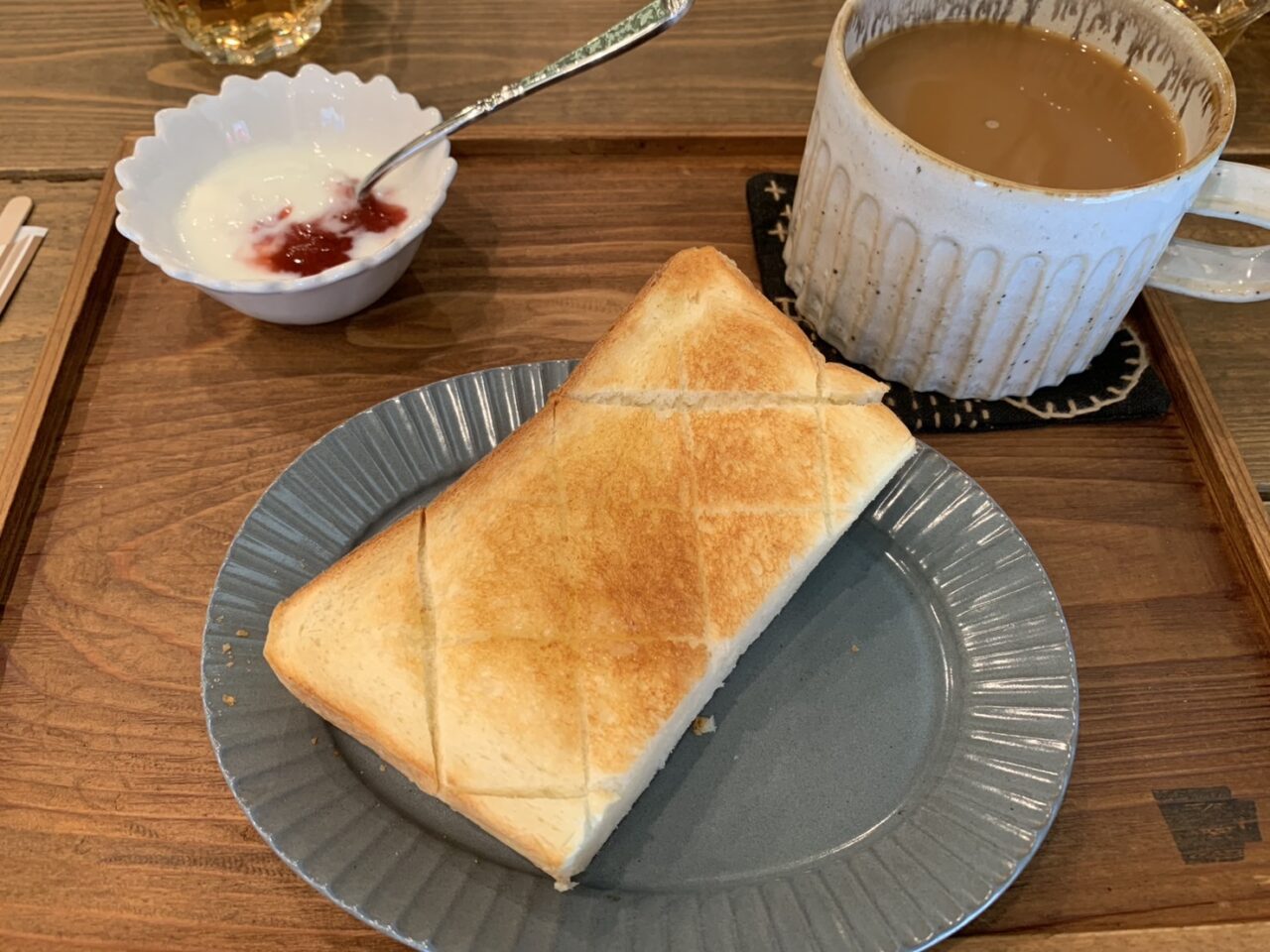 ホットカフェラテ