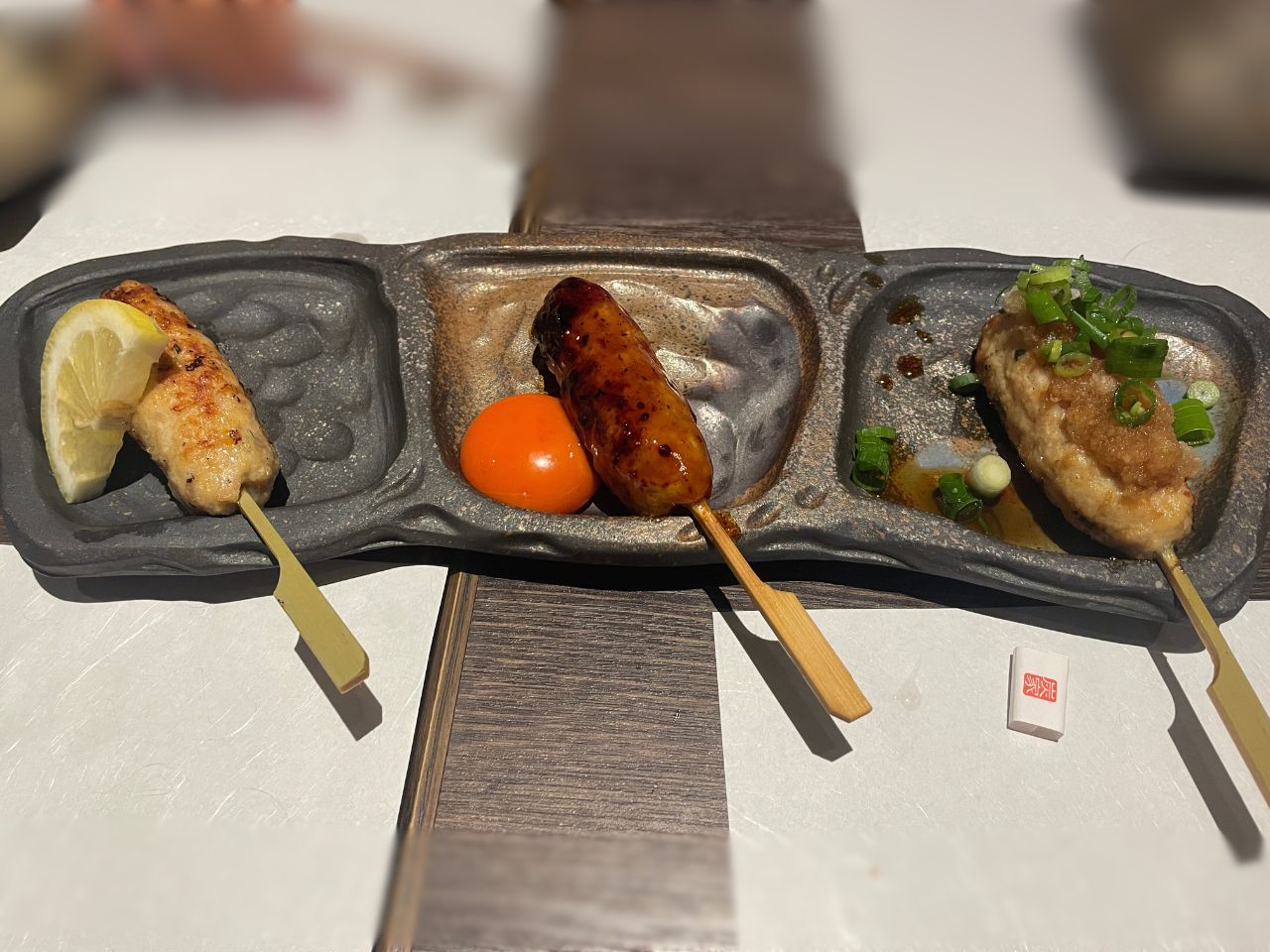 つくね３種盛り