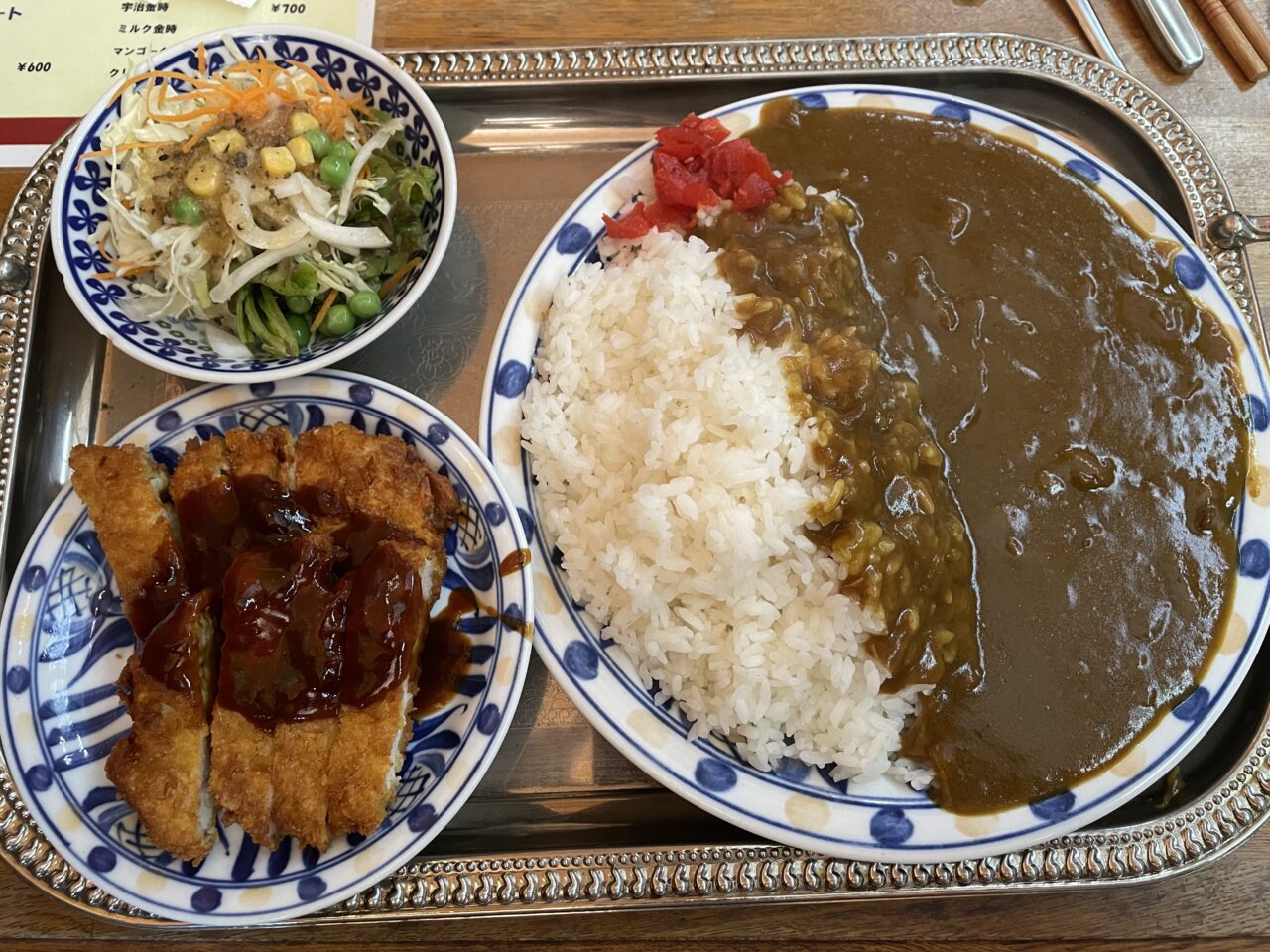 ポークカツカレー