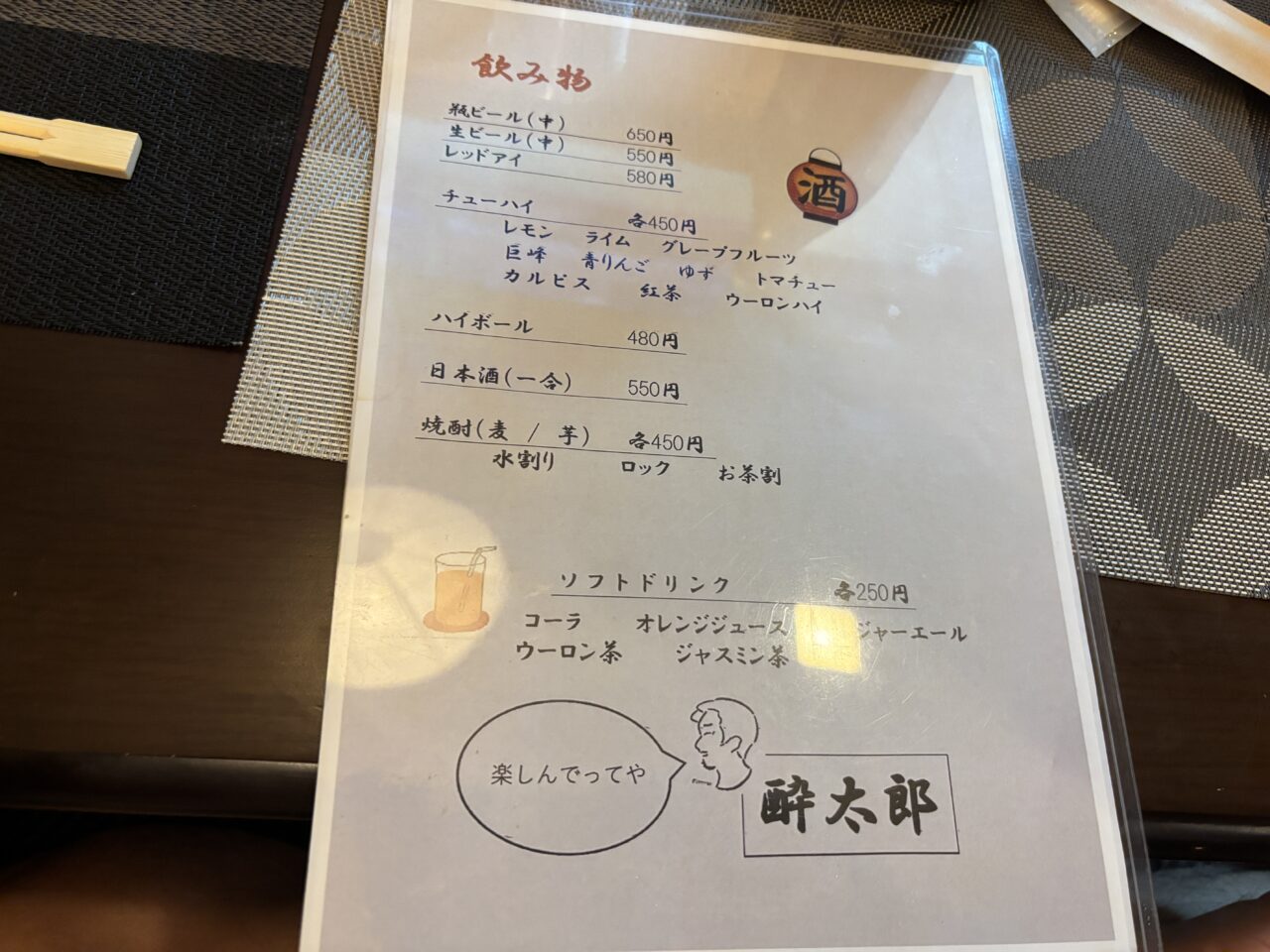 ドリンク